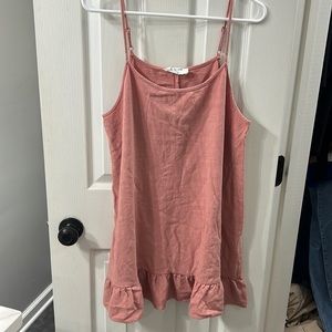 Cute and comfy sundress with adjustable straps. Excellent condition.